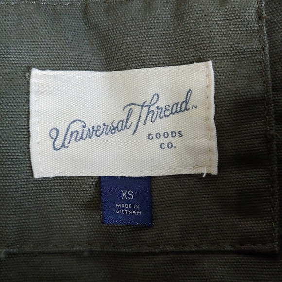 Universal Thread Olive Green Anorak Utility Jacket Size Women's XS Like NEW - Picture 14 of 15